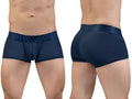 Navy blue ergonomic briefs with textured waistband and subtle brand lettering from Ergowear ew1814 max bold se trunks