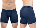 Navy blue ergo gear men’s boxer briefs ew1815 max bold se with textured waistband for comfortable everyday wear