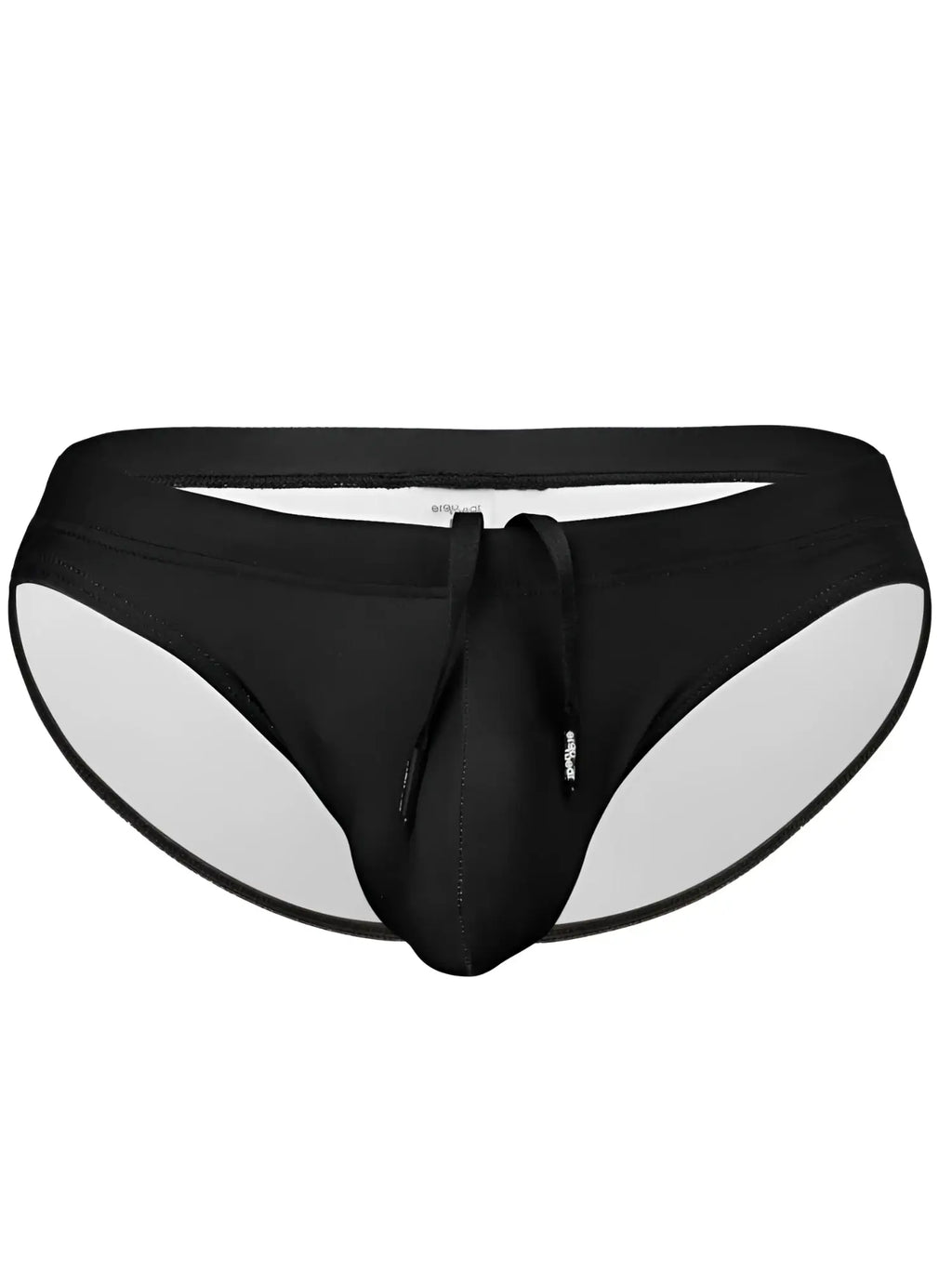 Front view of the black ErgoWear EW1831 X4D SW swim bikini.