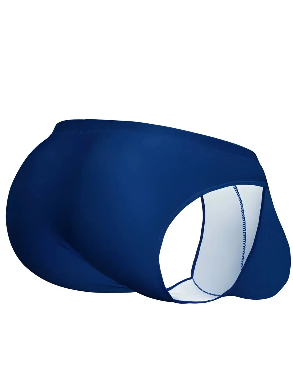 ErgoWear EW1833 X4D SW swim bikini in blue indigo, back view.