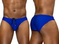ErgoWear EW1835 X4D SW Swim Bikini in Skydiver, showing front and back views on a model.