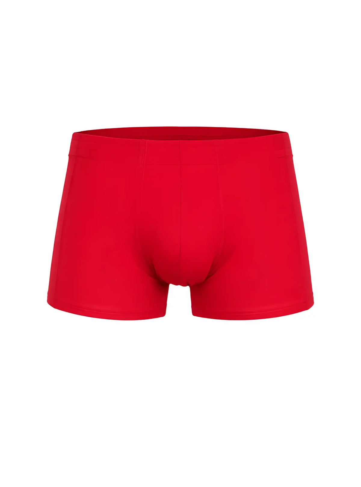 Essential trunk bright red menâ€™s briefs with smooth texture classic cut and elastic waistband for everyday comfort