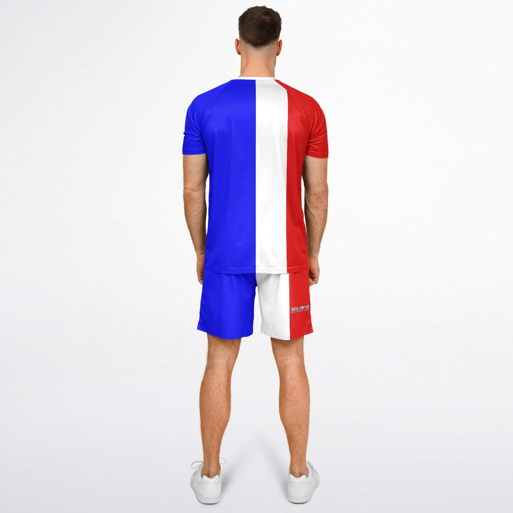 Maris Equi Men's Signals "THREE" Nautical Inspired Shorts And Top Set
