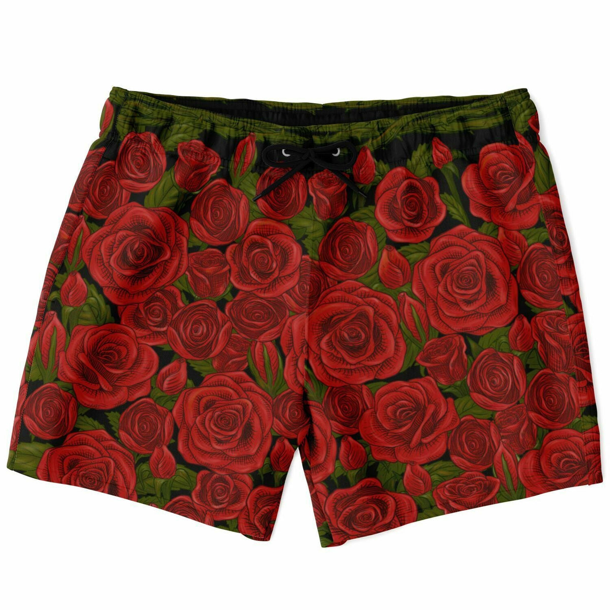 Maris Equi Rozen Red Rose Men's Swim Shorts