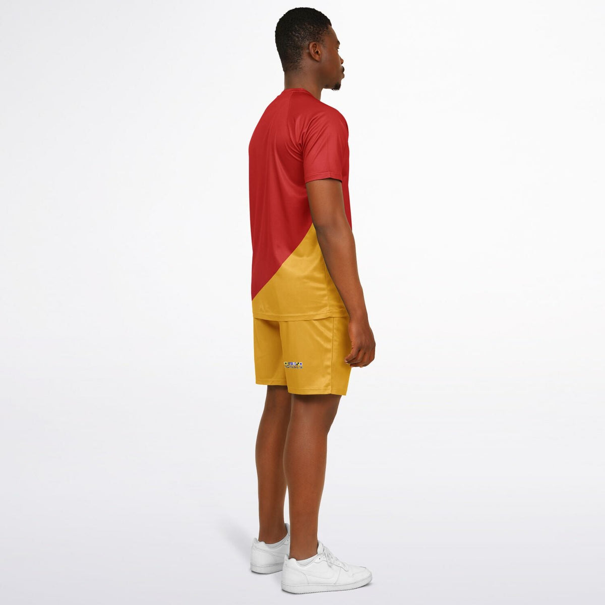 Maris Equi Signals "Man Overboard" Nautical Themed Shorts And Top Set for Men