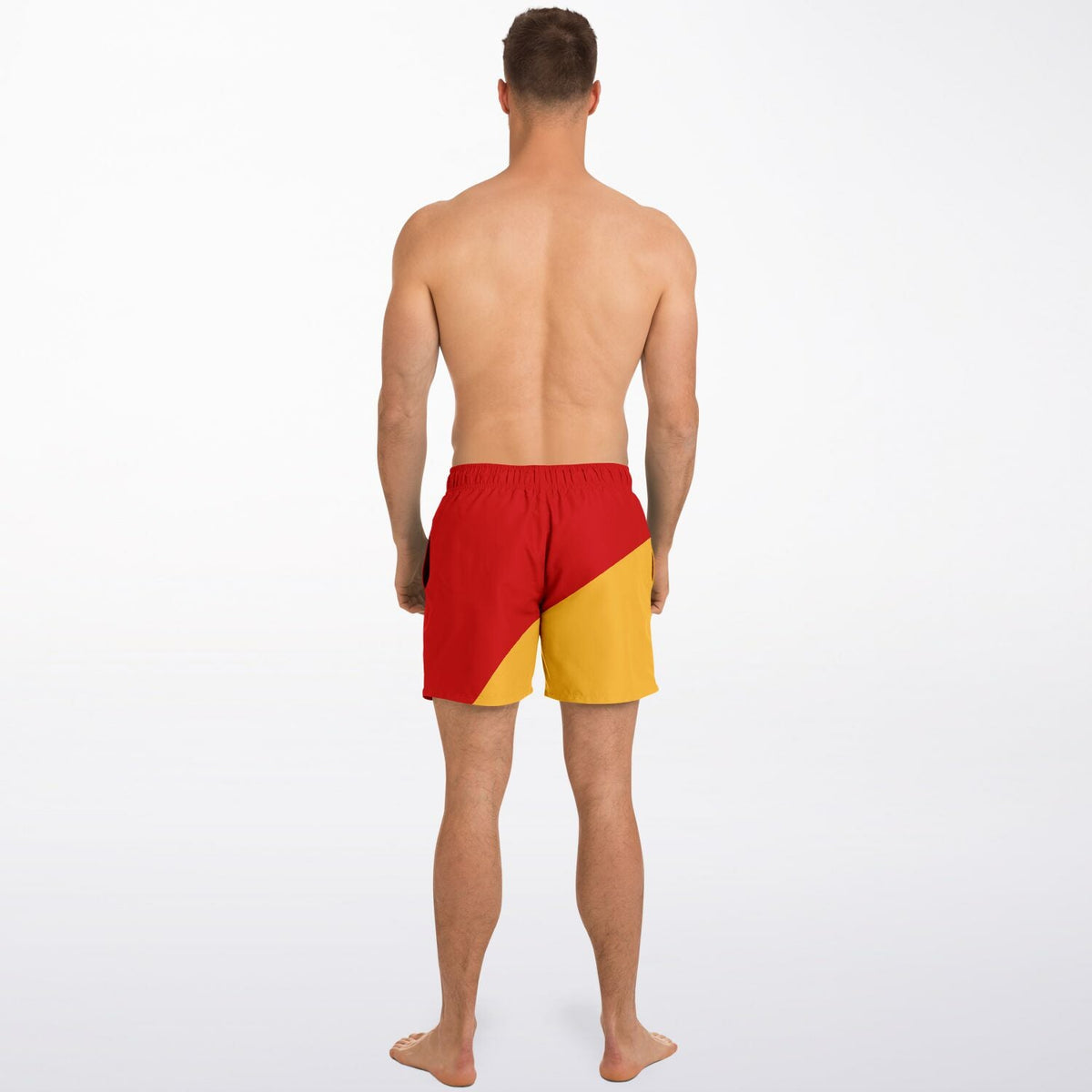 Maris Equi Signals Nautical Inspired Men's Swim Shorts - Man Overboard