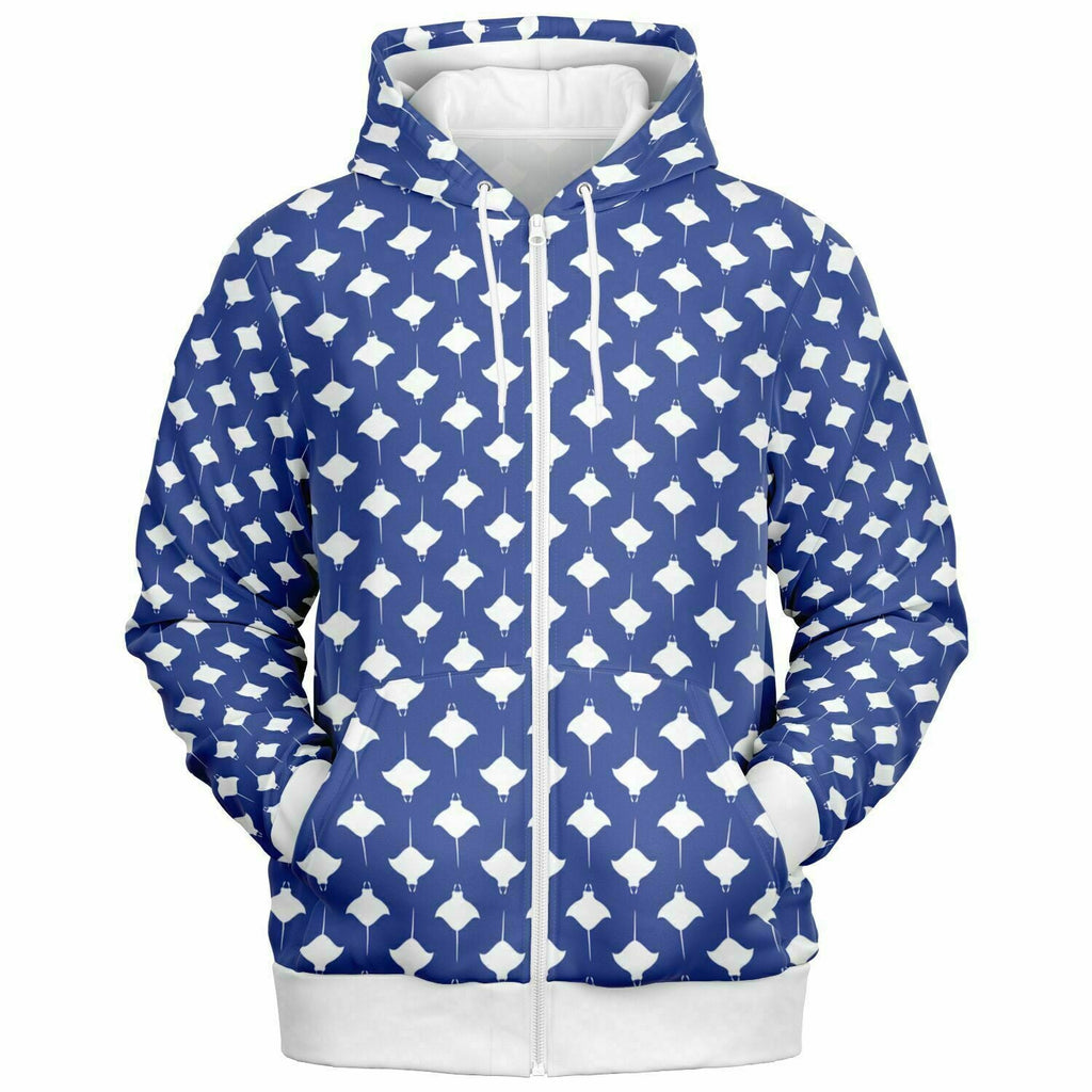 Maris Equi Men's Manta Ray Zip-Up Hoodie