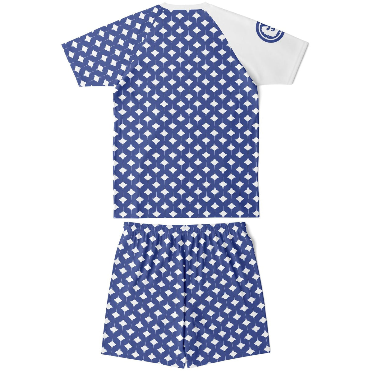 Maris Equi Manta Ray Print Top and Shorts For Men