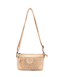 FITZROY CROSS BODY BAG W/ ADJUSTABLE STRAP - TAUPE