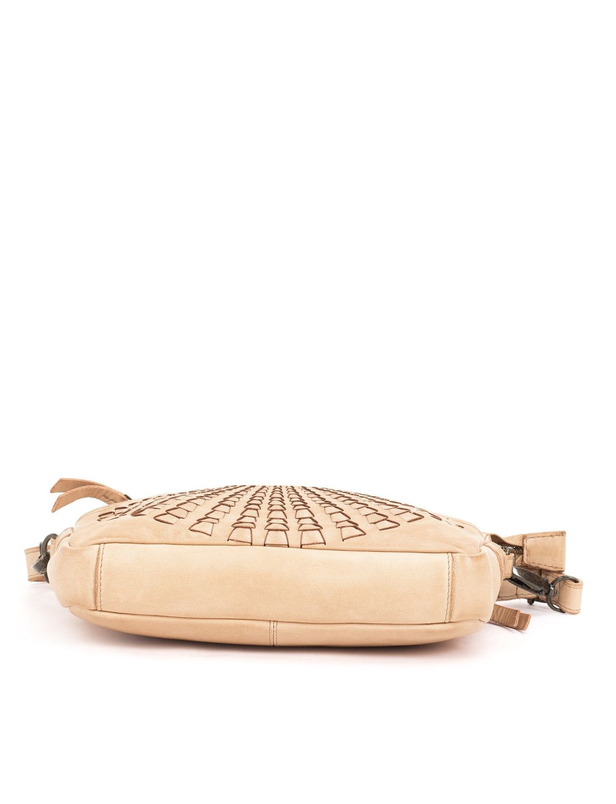 FITZROY CROSS BODY BAG W/ ADJUSTABLE STRAP - TAUPE