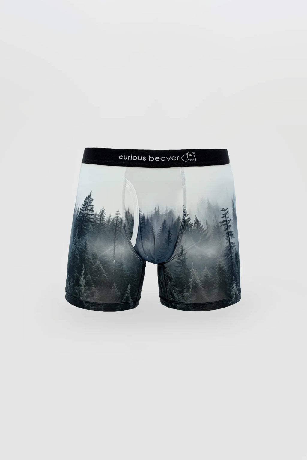 Curious Beaver Men's Boxer Briefs - Forest