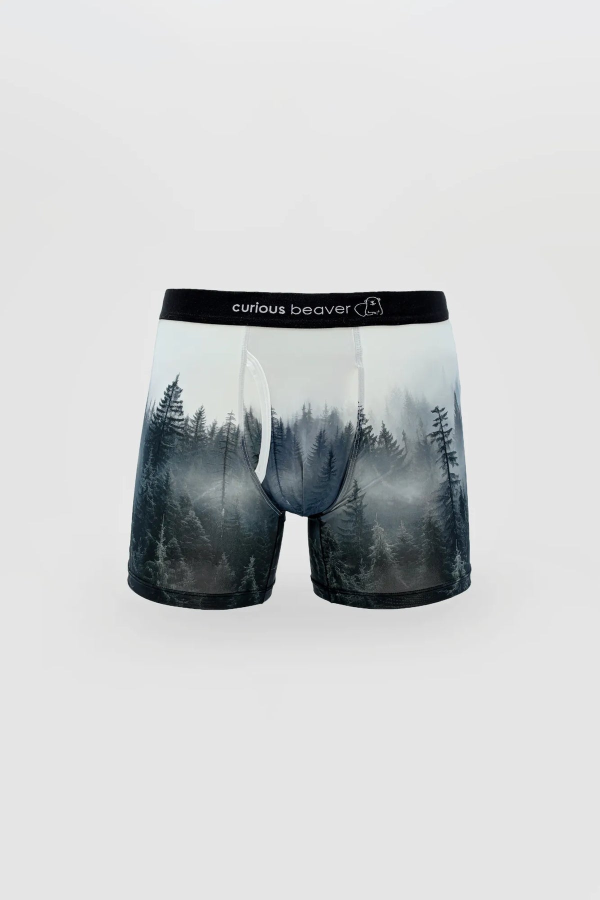 Curious Beaver Men's Boxer Briefs - Forest