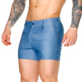 Gigo dynasty bluejean sexyshort blue denim shorts with button closure and side pockets for casual wear