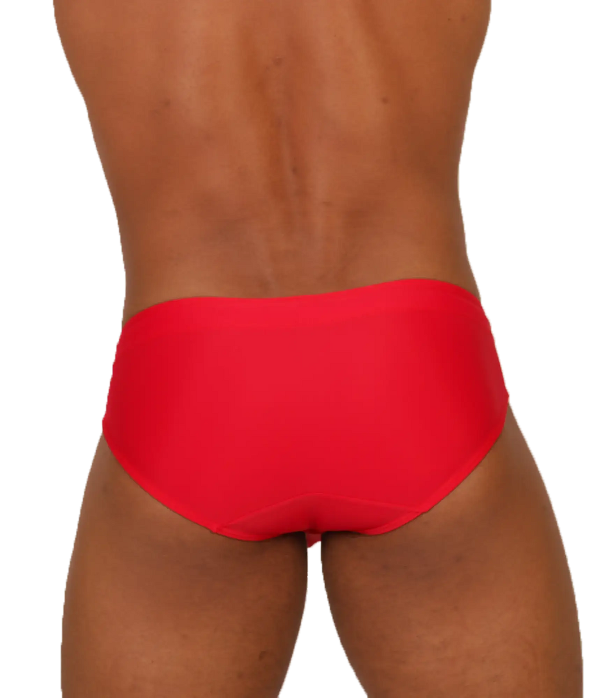 Gigo nice red swimbrief bright red form-fitting swim trunks designed for swimming and beachwear