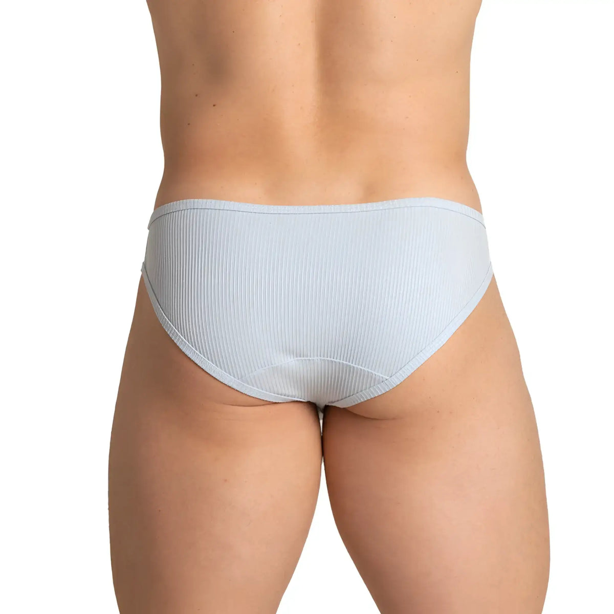 Light blue ribbed cotton briefs gigo soft blue brief designed for comfortable everyday wear