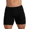 Black athletic tennis shorts gigo tennis black short with zippered side pockets and elastic waistband