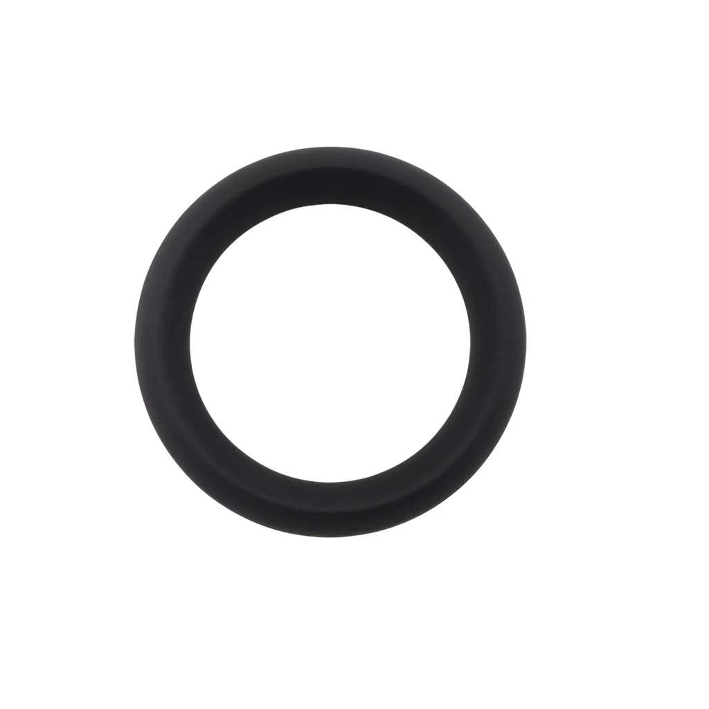 Black rubber o-ring detail from GK Power Infinity Comfort silicone ring L one size showing durable flexible design