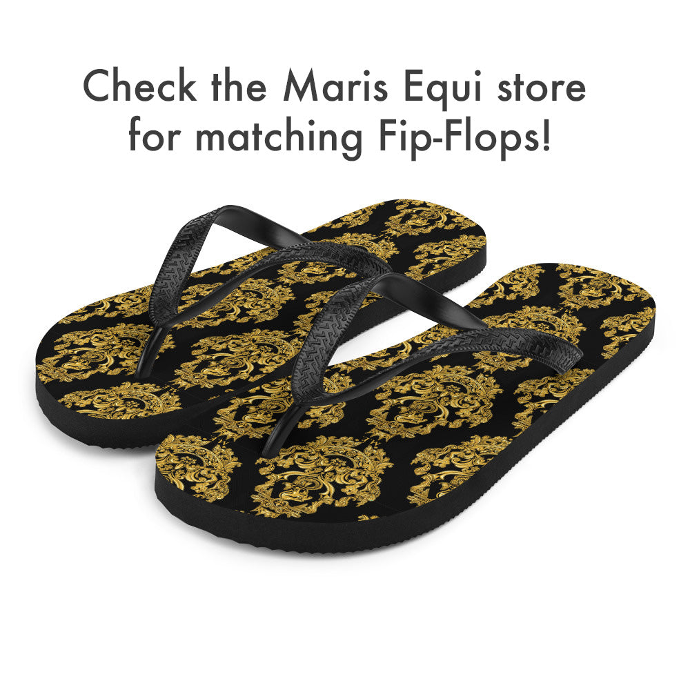 Maris Equi Gold Baroque Men's Swim Briefs