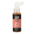 Doc Johnson good head juicy head cocktails peach bellini dry mouth spray in a clear 59ml bottle with white pump