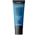 Goodhead slick head glide blue raspberry scented lubricant in a sleek blue and black 4 oz tube