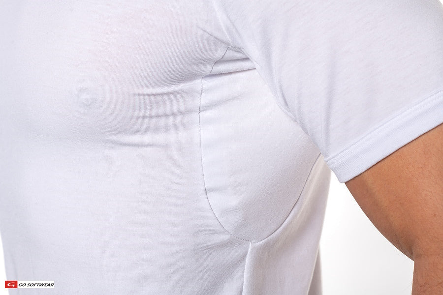 Go Softwear 2748 Men's No Sweat Tee - White