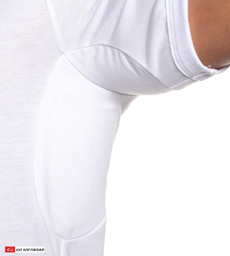 Go Softwear 2748 Men's No Sweat Tee - White