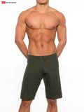 Go Softwear 4656 Men's 16" Cut-Off Short - Olive