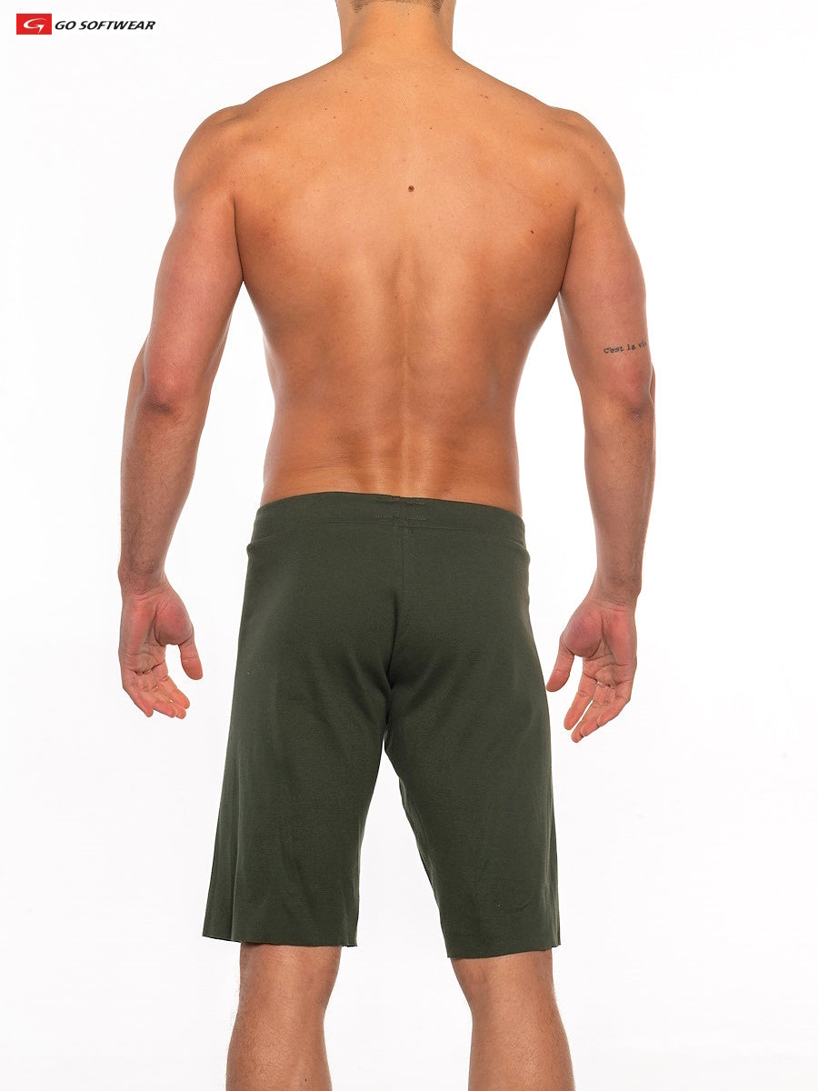 Go Softwear 4656 Men's 16" Cut-Off Short - Olive