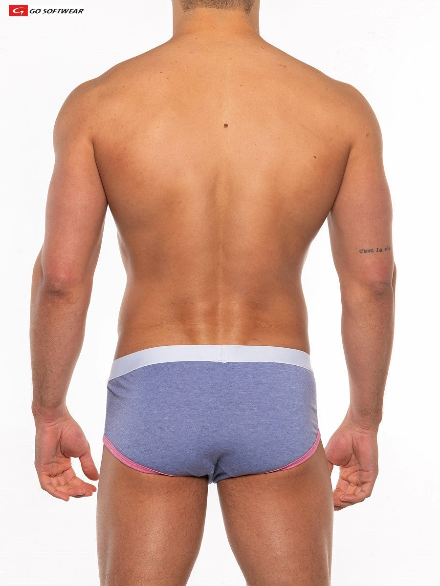 Go Softwear 4621 Men's Gold Coast Brief - Deep Periwinkle