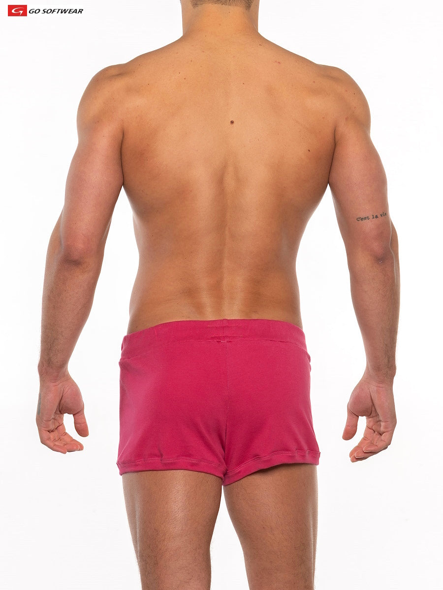 Go Softwear 4614 Men's Gold Coast Lounge Short - Chateau Rose