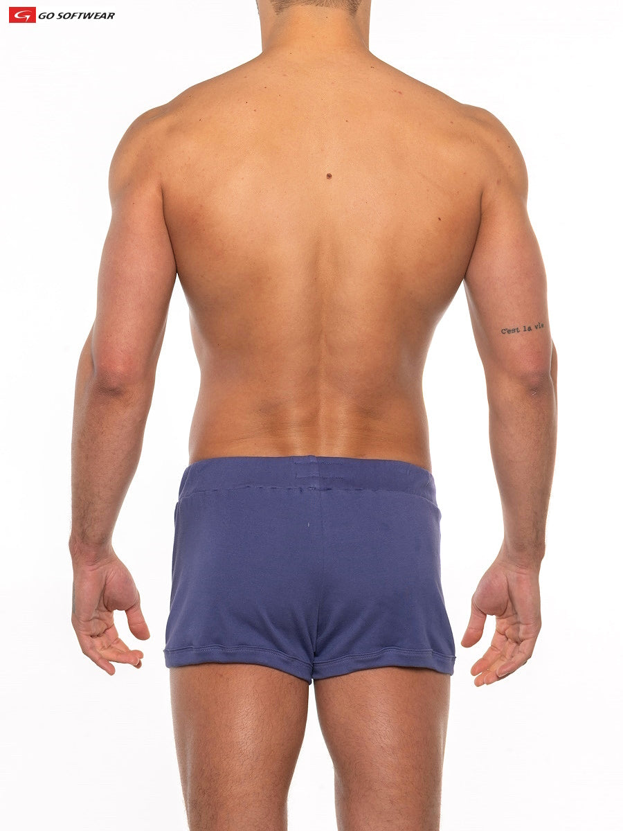 Go Softwear 4614 Men's Gold Coast Lounge Short - Deep Periwinkle
