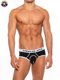 AMERICAN JOCK 8561 Men's Basics Brief - Black