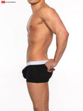 Go Softwear 2744 Men's Pouch Enhancer Trunk (Non-Padded) - Black