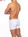 Go Softwear 2973 Men's Super Boost Padded Boxer Brief (33% more padding) - White