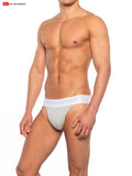 Go Softwear 2979 Men's Super Boost Padded Jockstrap (33% more padding) - Heather Grey