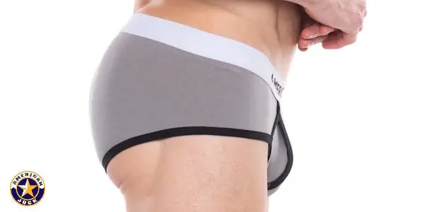AMERICAN JOCK 8883 Men's Apex 5" Classic Brief Platinum