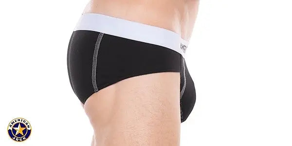 AMERICAN JOCK 8882 Men's Apex 2 ½" Aero Bikini Onyx