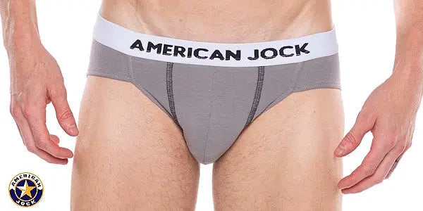 AMERICAN JOCK 8882 Men's Apex 2 ½" Aero Bikini Platinum