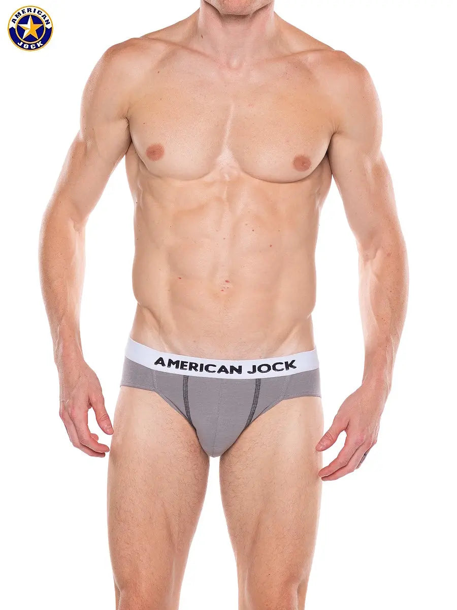 AMERICAN JOCK 8882 Men's Apex 2 ½" Aero Bikini Platinum