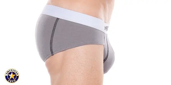 AMERICAN JOCK 8882 Men's Apex 2 ½" Aero Bikini Platinum
