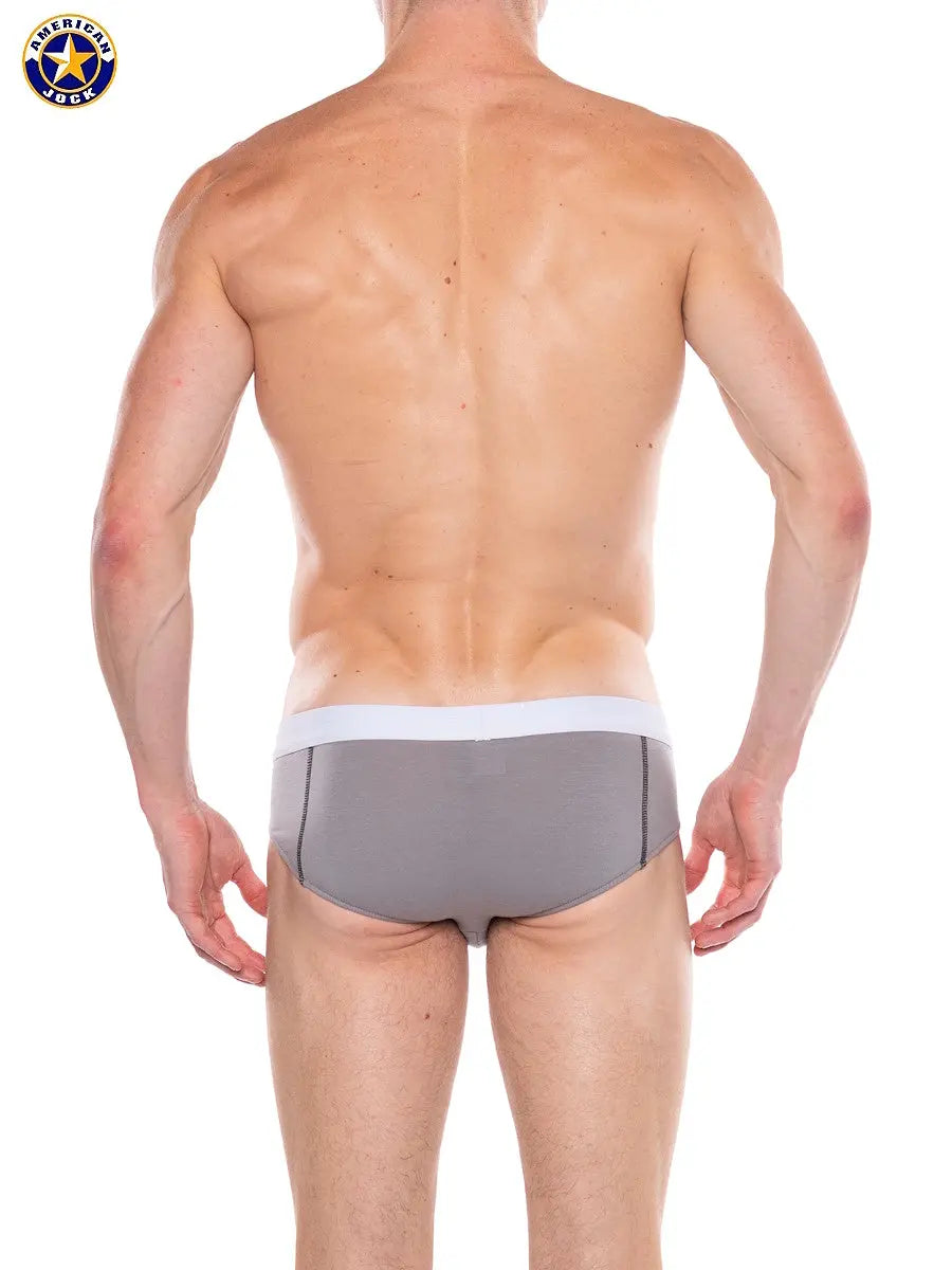 AMERICAN JOCK 8882 Men's Apex 2 ½" Aero Bikini Platinum