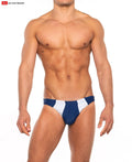 Go Softwear 4501 Men's Sport "Buns" Bikini - Navy/White
