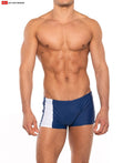 Go Softwear 4538 Men's Priapos Sq-Cut w/C-Ring - Navy/White