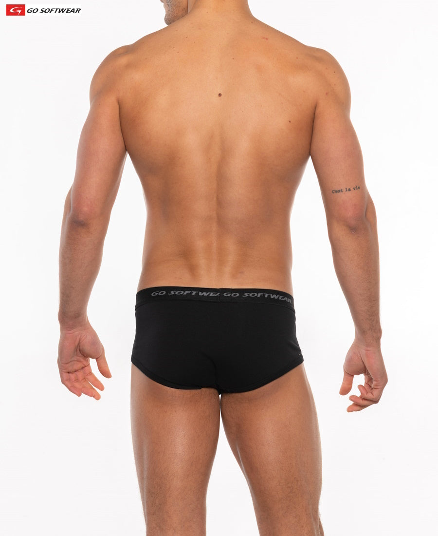 Go Softwear 2021B Men's Cal. Classic Boy Brief - Black