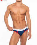Go Softwear 2011 Men's Cal. Classic Lo-Rise Brief - Royal/Red