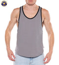 AMERICAN JOCK 8887 Men's Apex Grind Tank Platinum