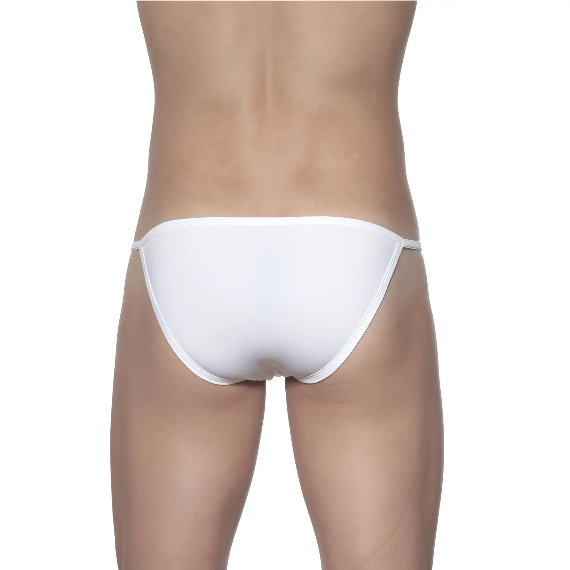 White groovin string bikini thong st0101 made of smooth fabric with a minimalist sleek design showing front view
