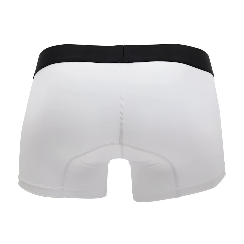 White boxer briefs hawai 41948 with black elastic waistband made of soft breathable fabric for everyday comfort