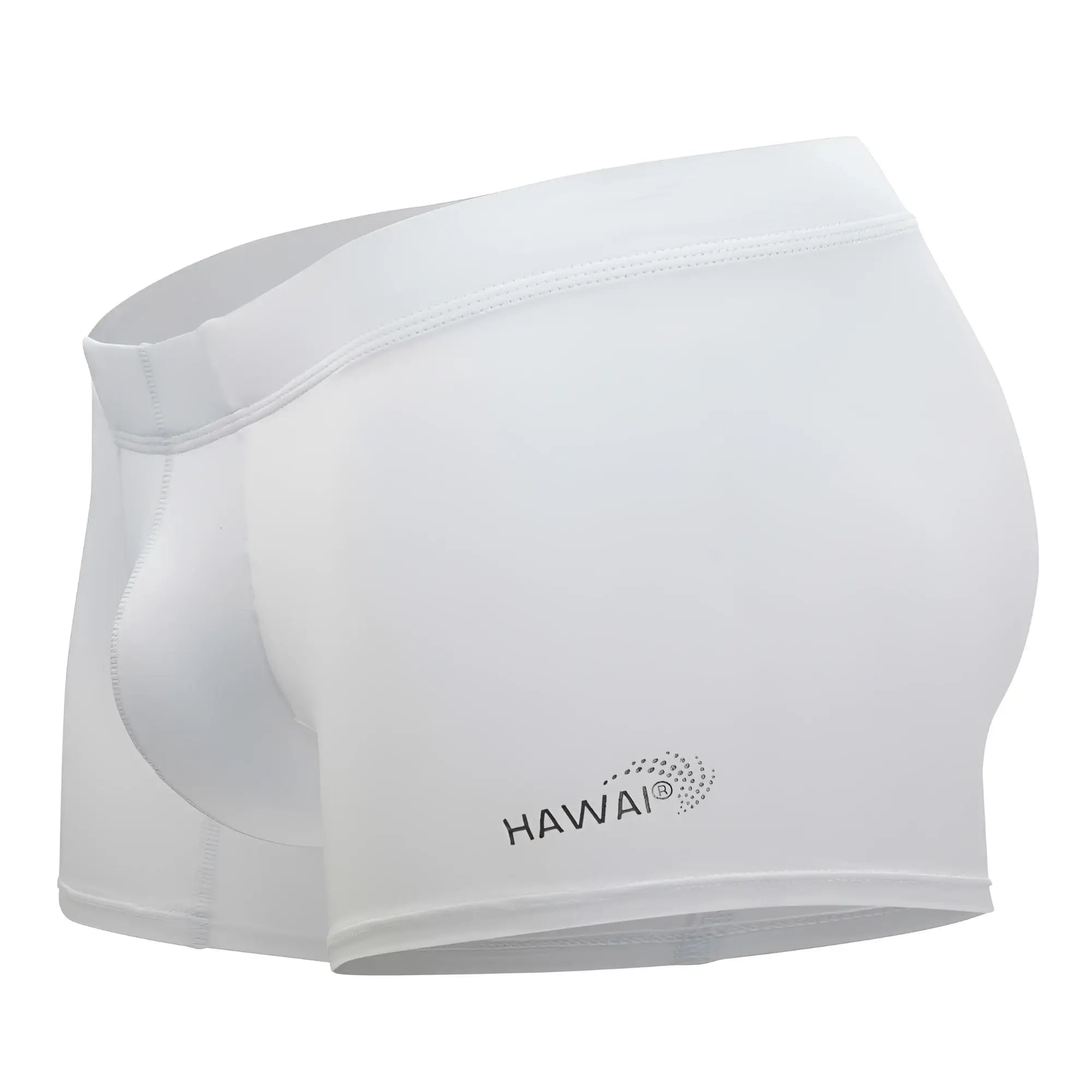 White Hawai 42222 microfiber trunks for women with smooth form-fitting design and subtle stitching details