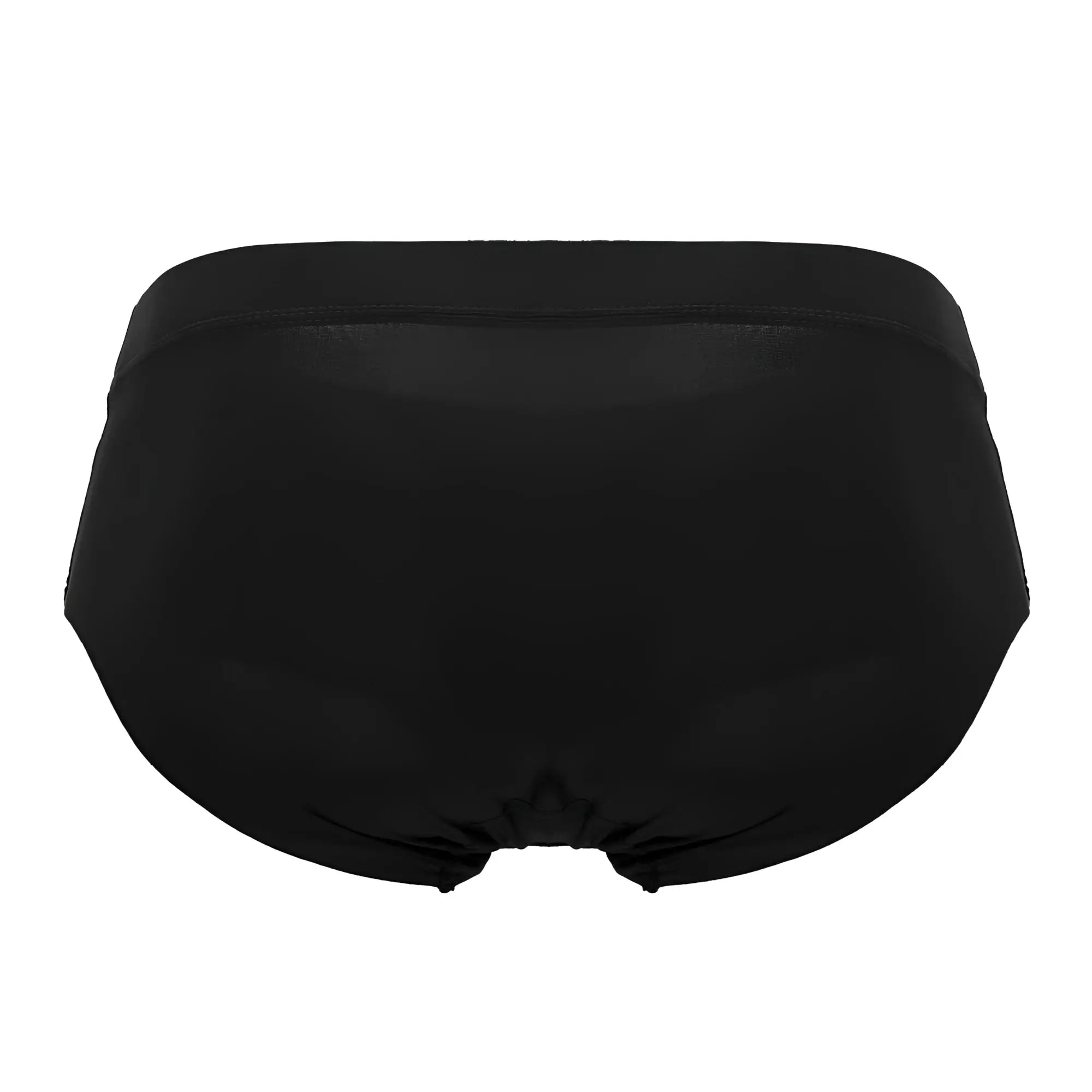 Black hawaai 42344 microfiber trunks with smooth seamless fabric and a snug fit in briefs style